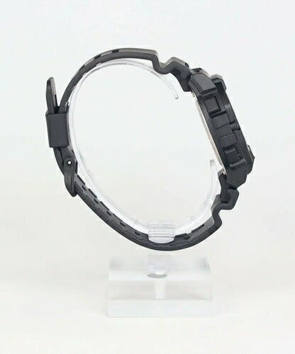 デジタル腕時計 CASIO Collection SPORTS ランナー向けウオッチ 10気圧防水 メンズ ブラック系 カシオ WS-1400H-1AJF