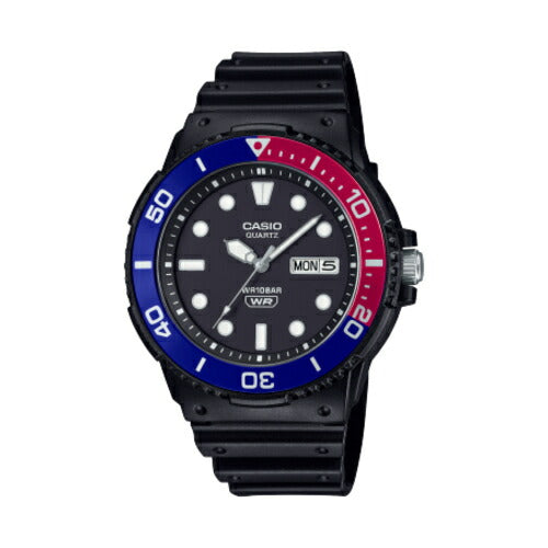 アナログ腕時計 CASIO Collection STANDARD 10気圧防水 メンズ ブラック系 カシオ MRW-230HJ-1E2JF