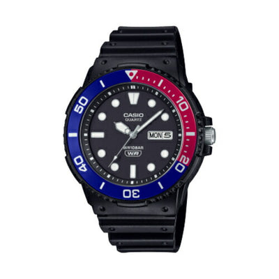 アナログ腕時計 CASIO Collection STANDARD 10気圧防水 メンズ ブラック系 カシオ MRW-230HJ-1E2JF