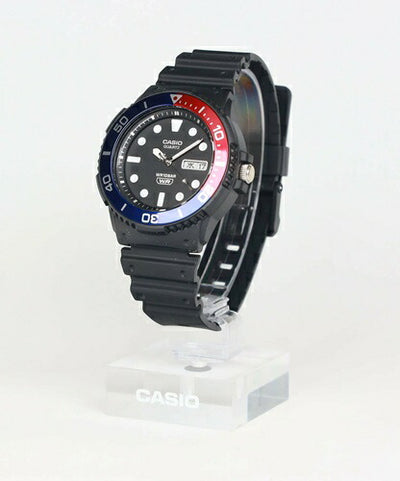 アナログ腕時計 CASIO Collection STANDARD 10気圧防水 メンズ ブラック系 カシオ MRW-230HJ-1E2JF