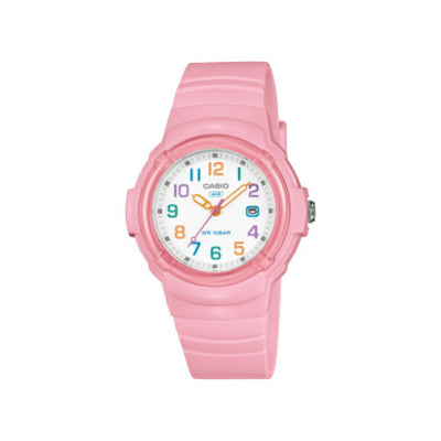 アナログ腕時計 CASIO Collection POP 10気圧防水 レディース ピンク×ピンク カシオ LX-800H-4AJF