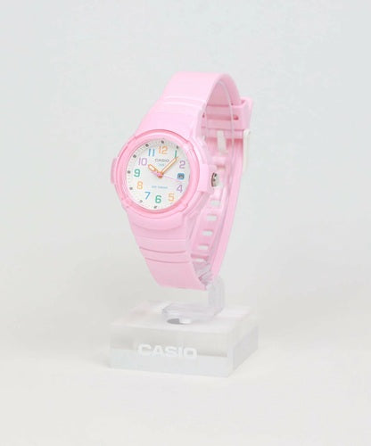 アナログ腕時計 CASIO Collection POP 10気圧防水 レディース ピンク×ピンク カシオ LX-800H-4AJF