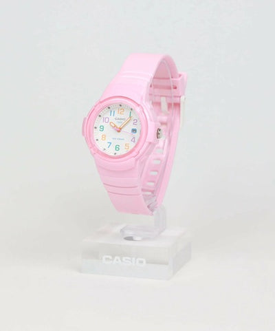 アナログ腕時計 CASIO Collection POP 10気圧防水 レディース ピンク×ピンク カシオ LX-800H-4AJF