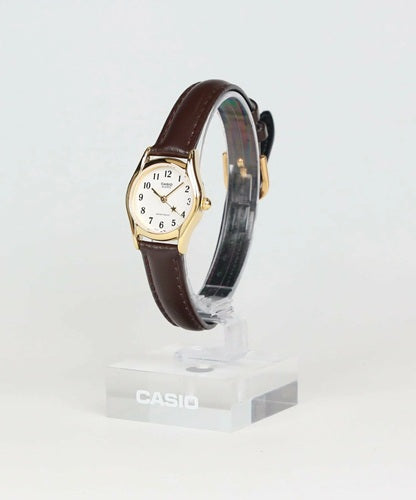 アナログ腕時計 CASIO Collection STANDARD 生活防水 レディース レザー 星モチーフ カシオ LTP-1094Q-7B4RJH