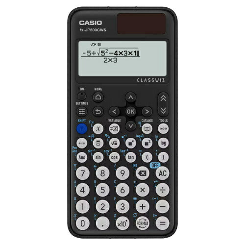CASIO カシオ スタンダード関数電卓 fx-JP500CWS 10桁 ClassWiz