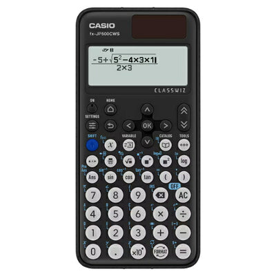CASIO カシオ スタンダード関数電卓 fx-JP500CWS 10桁 ClassWiz
