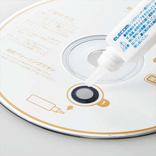 エレコム CD DVD用 レンズクリーナー 湿式 CK－CDDVD2