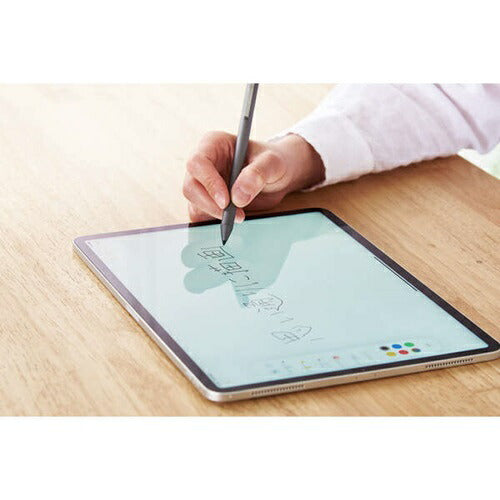 タッチペン 充電式 アクティブ グレー エレコム P-TPACSTAP01GY