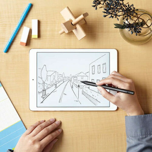 タッチペン 充電式 アクティブ ブラック エレコム P-TPACSTAP02BK