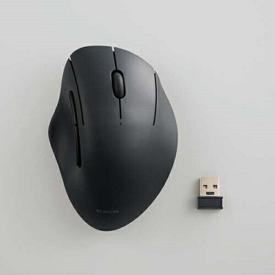 無線抗菌静音マウス“SHELLPHA”5ボタン ブラック エレコム M-SH20DBSKBK