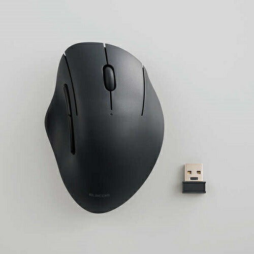 無線抗菌静音マウス“SHELLPHA”5ボタン ブラック エレコム M-SH20DBSKBK