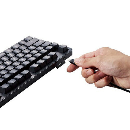 有線メカニカルフルキーボード ブラック エレコム TK-MC50UKPBK