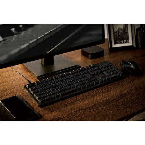 有線メカニカルフルキーボード ブラック エレコム TK-MC50UKPBK