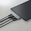 USB Type-C ドッキングステーション ハブ 4-in-1 PD 55W出力 USB-C×1/USB-A×1/HDMI×1/3.5mm4極ステレオミニ×1 シルバー エレコム DST-C25SV