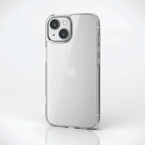 iPhone 15 ハイブリッドケース ガラス スタンダード エレコム PM-A23AHVCG1CR