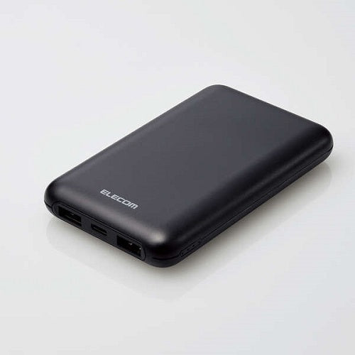 薄型コンパクトモバイルバッテリー(10000mAh/20W/C×1+A×2) ブラック エレコム DE-C44-10000BK