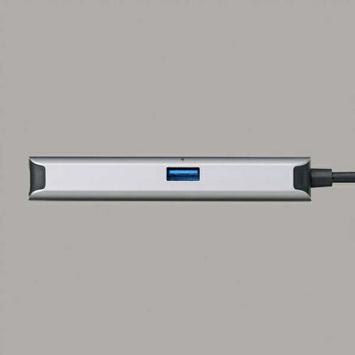 USB Type C ドッキングステーション ハブ 4-in-1 PD 92W出力 USB-C ×1 USB-A ×1 HDMI ×1 RJ45 ×1 【Windows 11 10 macOS iPadOS 等対応】 シルバー エレコム DST-C29SV