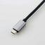 USB Type C ドッキングステーション ハブ 4-in-1 PD 92W出力 USB-C ×1 USB-A ×1 HDMI ×1 RJ45 ×1 【Windows 11 10 macOS iPadOS 等対応】 シルバー エレコム DST-C29SV
