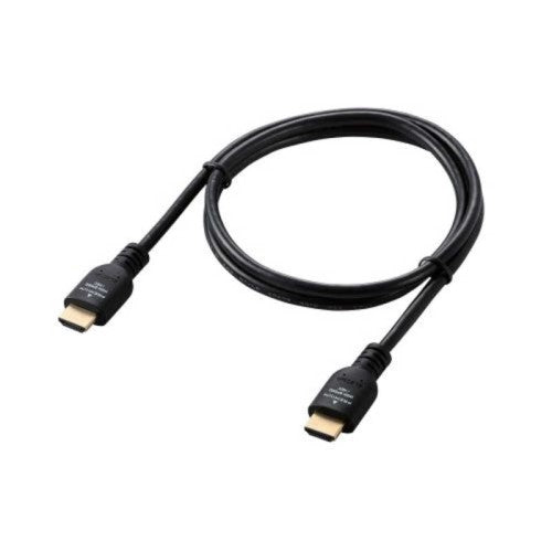 HDMIケーブル ブラック 1m HDMI⇔HDMI イーサネット対応 エレコム CAC-HDP10BK2