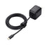 USB Power Delivery 65W AC充電器(Cケーブル一体型/2ｍ) ブラック エレコム ACDC-PD8665BK