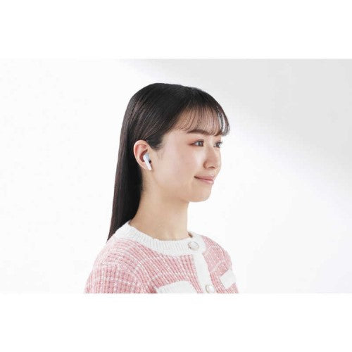 完全ワイヤレスBluetoothヘッドホン マカロンブルー エレコム LBT-TWS17CSBU