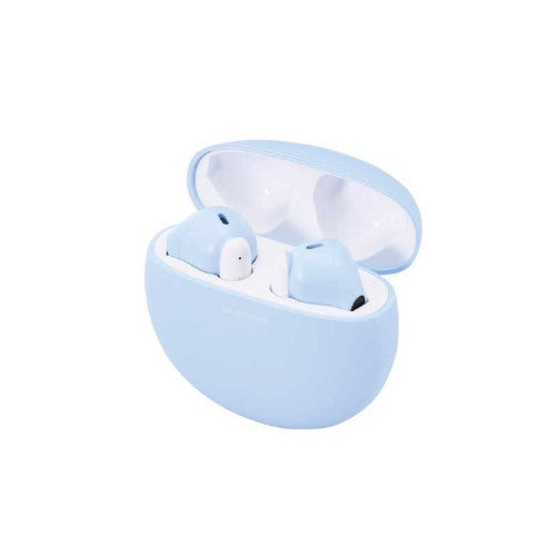 完全ワイヤレスBluetoothヘッドホン マカロンブルー エレコム LBT-TWS17CSBU