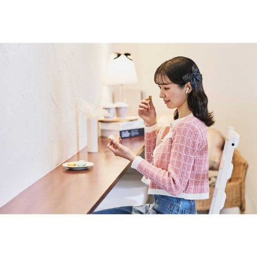 完全ワイヤレスBluetoothヘッドホン マカロンイエロー エレコム LBT-TWS17CSYL
