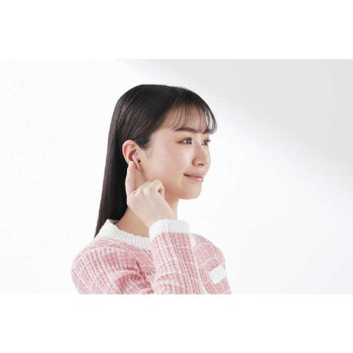 完全ワイヤレスBluetoothヘッドホン ピンク エレコム LBT-TWS17PN