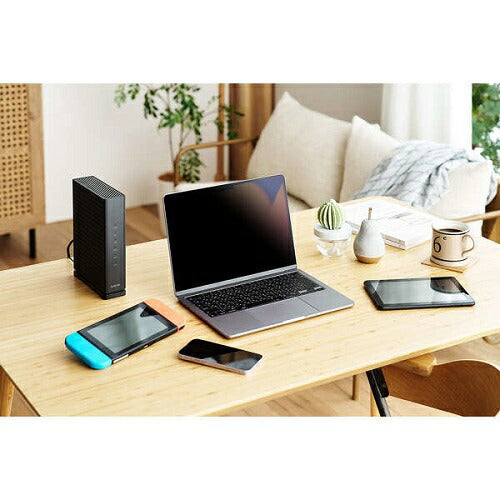 Wi-Fi 7 2882+688Mbps Wi-Fi 2.5G 無線ルーター ブラック エレコム WRC-BE36QS-B