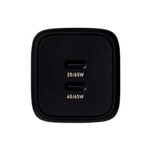 ILMF USB Power Delivery 65W キューブAC充電器 ブラック エレコム MPA-ACCP43BK-IL