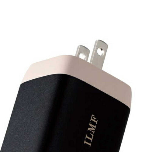 ILMF USB Power Delivery 65W キューブAC充電器 ブラック エレコム MPA-ACCP43BK-IL