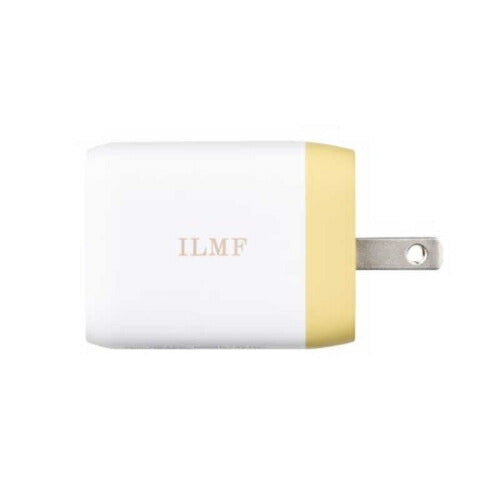 ILMF USB Power Delivery 65W キューブAC充電器 イエロー エレコム MPA-ACCP43YL-IL