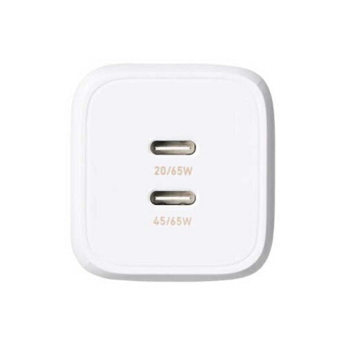 ILMF USB Power Delivery 65W キューブAC充電器 イエロー エレコム MPA-ACCP43YL-IL