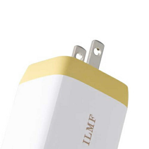 ILMF USB Power Delivery 65W キューブAC充電器 イエロー エレコム MPA-ACCP43YL-IL