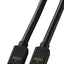 HDMIケーブル 5m ウルトラハイスピード 8K 4K対応 HDMI2.1 エレコム DH-HD21E50BK2 ブラック