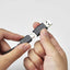 パソコン用2.0chスピーカー Stina (スティーナ) USB Type-C 接続 4.4W ボリュームコントローラー付 USB-A変換アダプター付 ブラック エレコム SP-P10CUSBBK