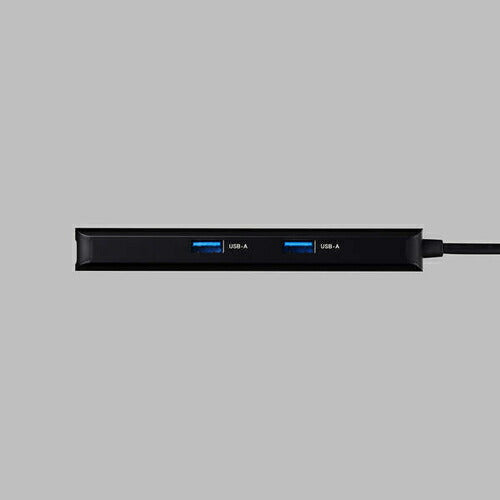 USB Type C ドッキングステーション ハブ 6-in-1 PD 85W出力 急速充電 USB-C ×2 USB-A ×2 HDMI ×1 RJ45 ×1 ブラック エレコム DST-C30BK