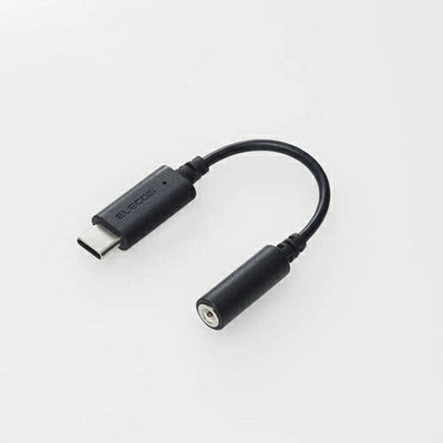 変換ケーブル USB Type-C(TM) - φ3.5mm DAC搭載 デジタル アナログ 両対応 ブラック エレコム MPA-C35DBK2