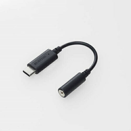 変換ケーブル USB Type-C(TM) - φ3.5mm DAC搭載 デジタル アナログ 両対応 ブラック エレコム MPA-C35DBK2