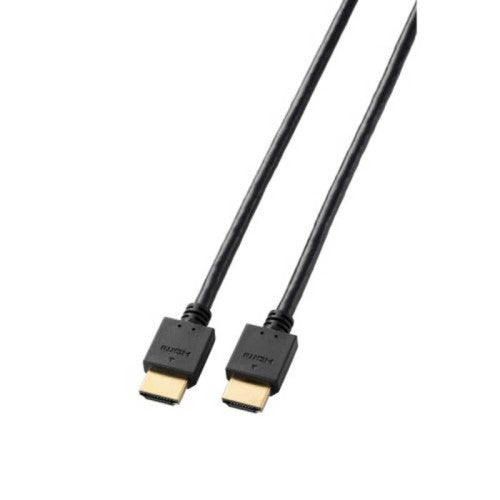 HDMI ケーブル ハイスピード 2m 4K 30Hz ARC High Speed HDMI Cable ブラック エレコム CAC-HD14E20BK3