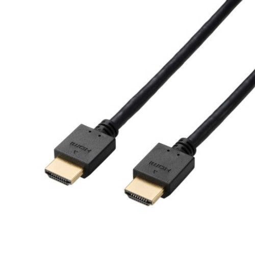 HDMI ケーブル ハイスピード 5m 4K 30Hz ARC High Speed HDMI Cable ブラック エレコム CAC-HD14E50BK3