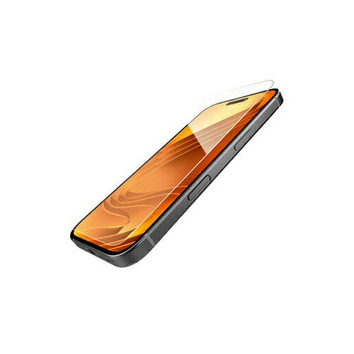 iPhone 16 ガラスフィルム 極薄 傷に強い 0.15mm 高透明 エレコム PM-A24AFLGS2