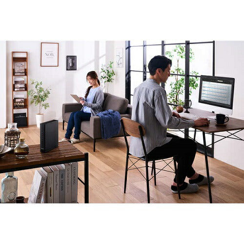 Wi-Fi 6 1201+574Mbps 1Gルーター エレコム WRC-X1800GS2-B