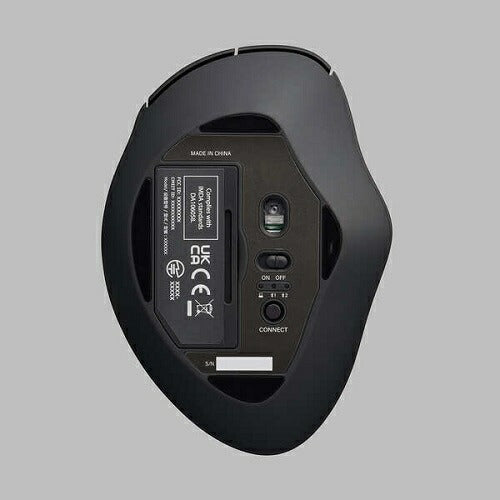 SHELLPHA USB無線/Bluetoothマウス[3ボタン/Mサイズ] ブラック エレコム M-SH10MBSKXBK