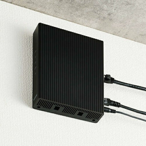 Wi-Fi 6 1201+300Mbps 1Gルーター エレコム WRC-X1500GS2-B