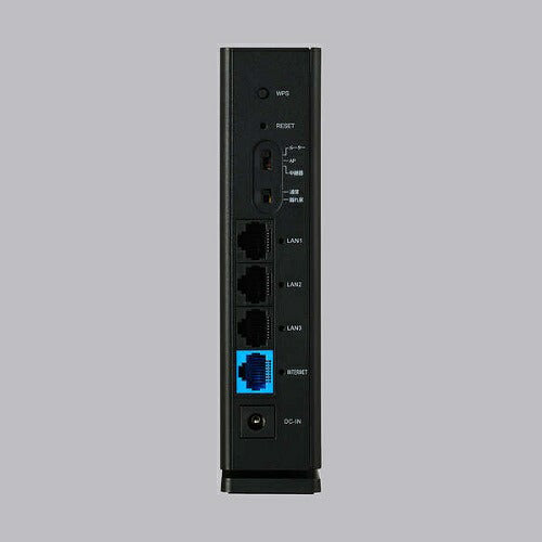 Wi-Fi 6 1201+300Mbps 1Gルーター エレコム WRC-X1500GS2-B