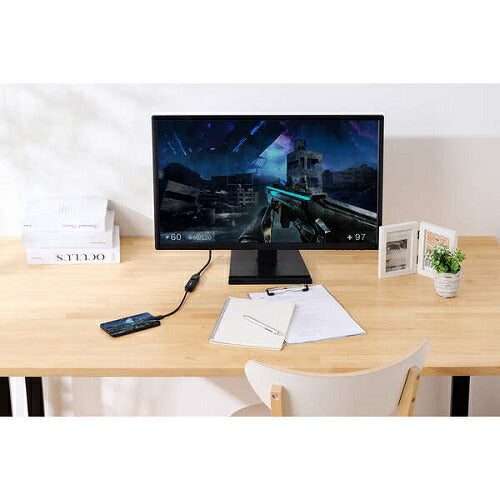 USB Type-C(TM) - DisplayPort(TM)変換アダプター 1ポート エレコム AD-CDPBK3