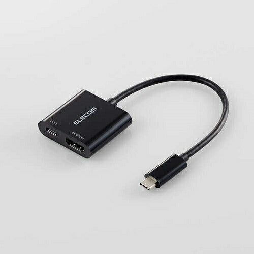 USB Type-C(TM) - HDMI(R)変換アダプター 1ポート USB PD エレコム AD-CHDMIPDBK2