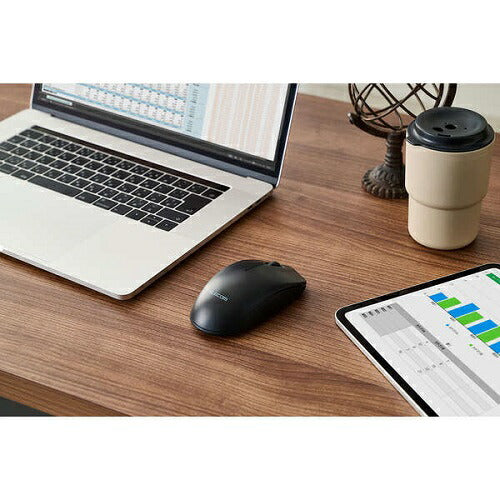 Bluetooth(R) 光学式マウス［3ボタン/Lサイズ］ ブラック エレコム M-LE10BRXBK