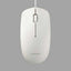 USB有線光学式マウス［3ボタン/Lサイズ］ ホワイト エレコム M-LE10URXWH